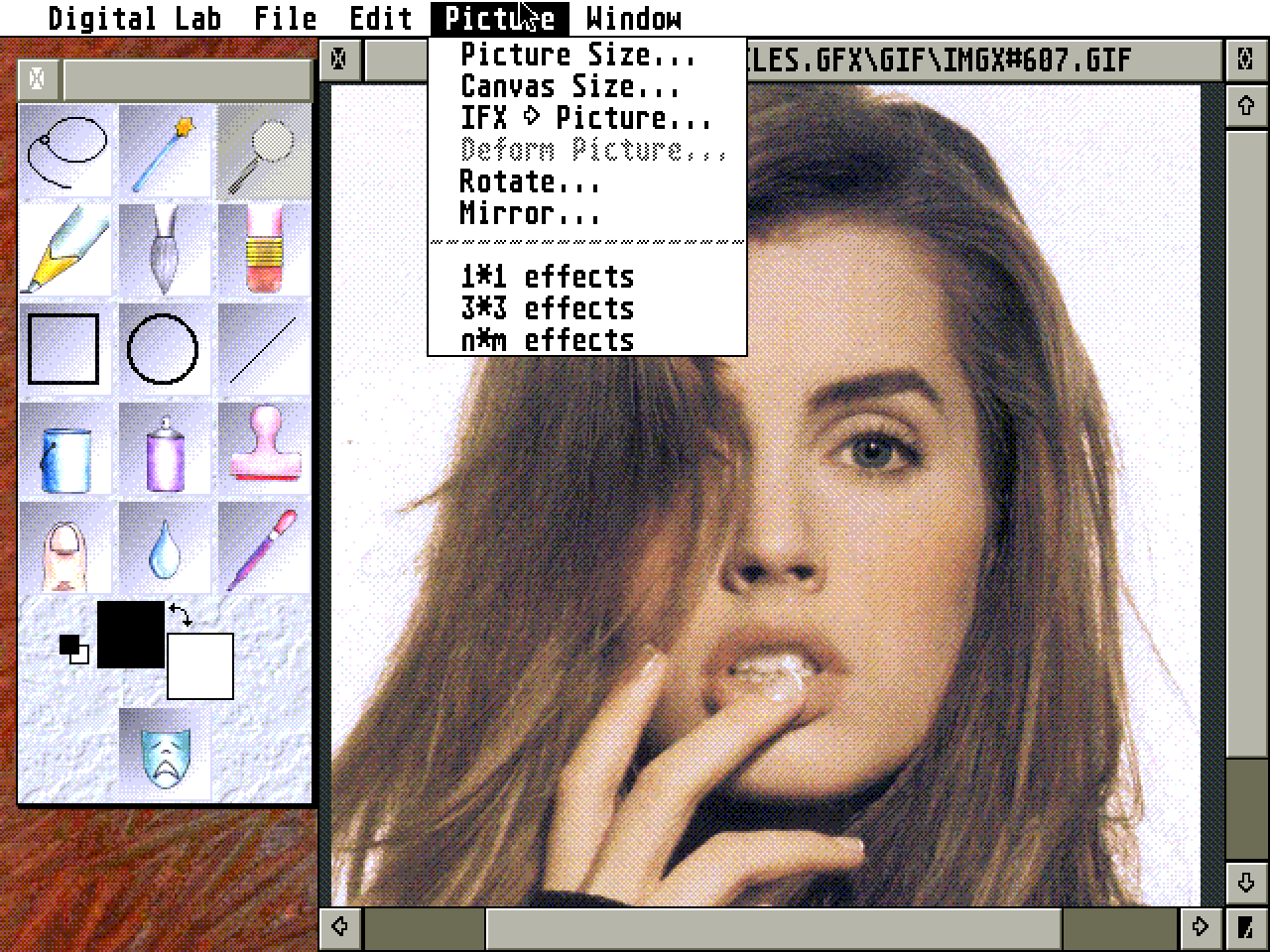 Digital Lab atari screenshot